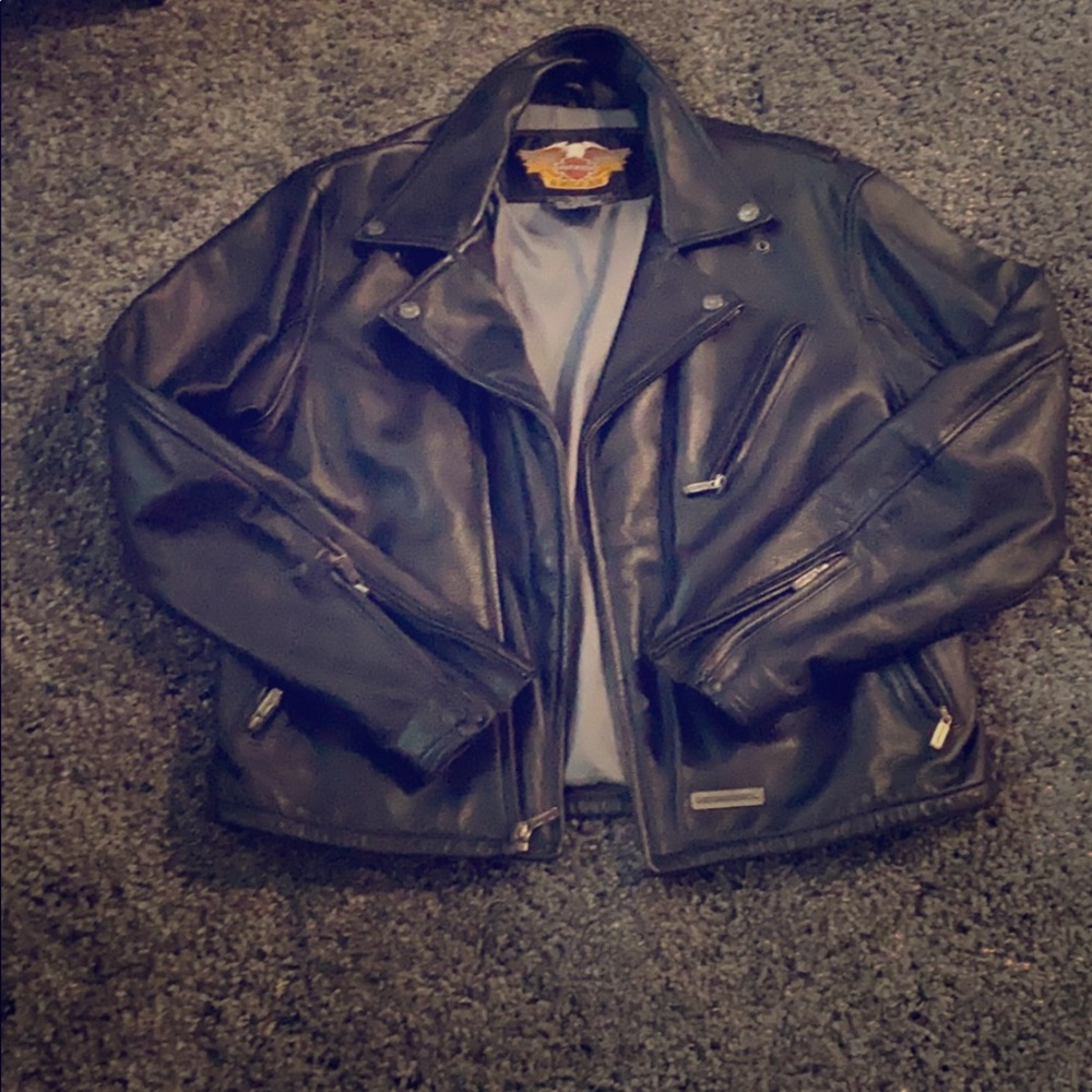 Harley Davidson Leather Motorcycle Jacket